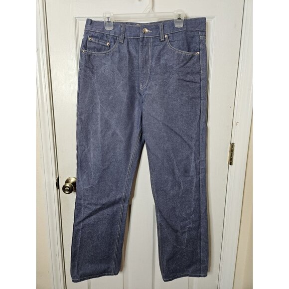 PJ MARK Premium 1994 Denim Jeans Vintage 90s Straight Leg Baggy Bluish Sz 36x32 - Picture 1 of 10